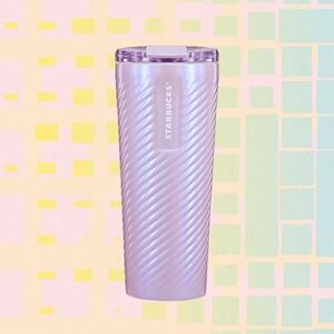 Starbucks 2024 Lilac Drink Thru Tumbler 16oz Lavender Purple Travel Mug Spring